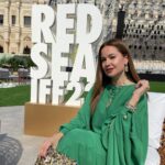 Raya Abirached Instagram - #FilmIsEverything 🇸🇦🇸🇦🇸🇦 @redseafilm In @bulgari bling Dressed in full @maisonvalentino look #StyledByCed @cedrichaddad Thank you @salon_mermaid for the glam Jeddah جده