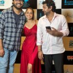 Reba Monica John Instagram - The three Musketeers of Samajavaragamana aka burra paadu as I call it. I don’t even know what that means but as we inch closer to the end of this sweeet hilarious journey; I’m not just taking back the best ‘director-hero-heroine’ combo but the best of friends and funniest, most memorable times. I don’t usually do this, that means it’s special no? ✨ Am I being cringe 😛 Samajavaragamana will be my happiest , favourite journey ! Thank you @sreevishnu29 @ramabbaraju. Okay Enough being nice for the day! #samajavaragamana #friendslikefamily