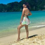 Reba Monica John Instagram - No pictures can do justice to the beauty that this island beholds. Phi phi - you’ve given us the memories for a lifetime and to have experienced this magic with my most favourite girls, couldn’t have asked for anything better 🌊💙 #phiphiisland #thailand #girlstrip #bestfriends #memoriesforlife #gratefulheart #breathtaking #humbled Pileh Lagoon - Phi Phi Islands
