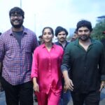 Reba Monica John Instagram - The three Musketeers of Samajavaragamana aka burra paadu as I call it. I don’t even know what that means but as we inch closer to the end of this sweeet hilarious journey; I’m not just taking back the best ‘director-hero-heroine’ combo but the best of friends and funniest, most memorable times. I don’t usually do this, that means it’s special no? ✨ Am I being cringe 😛 Samajavaragamana will be my happiest , favourite journey ! Thank you @sreevishnu29 @ramabbaraju. Okay Enough being nice for the day! #samajavaragamana #friendslikefamily