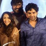 Reba Monica John Instagram - The three Musketeers of Samajavaragamana aka burra paadu as I call it. I don’t even know what that means but as we inch closer to the end of this sweeet hilarious journey; I’m not just taking back the best ‘director-hero-heroine’ combo but the best of friends and funniest, most memorable times. I don’t usually do this, that means it’s special no? ✨ Am I being cringe 😛 Samajavaragamana will be my happiest , favourite journey ! Thank you @sreevishnu29 @ramabbaraju. Okay Enough being nice for the day! #samajavaragamana #friendslikefamily