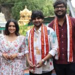 Reba Monica John Instagram - SAMAJAVARAGAMANA- Sarayu, Raakhi bhai aka box office Baalu and team are truly humbled and grateful! ✨🌸 In theatres near you. Don’t miss it 🤗