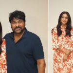 Reba Monica John Instagram - Such a privilege and honour to have met, spent time and have our trailer launched by Mega Star @chiranjeevikonidela Garu 🙏🤩 in awe of his humility and simplicity. Thank you @anilsunkara1 @akentsofficial for making this happen. Alsooo, Trailer link in bio Samajavaragamana is yours from the 29th June. Save the date ✨