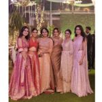 Reba Monica John Instagram - Spent a beautiful and memorable night at the Navratri celebrations hosted by the Kalyan Family ✨🌼 the humility and warmth they exude is inexplicable and I’m grateful to have been part of this wonderful family in the smallest way possible. Also, met some lovely people. The smiles say it all 🫶 Styled by @manogna_gollapudi Jewellery @kalyanjewellers_official HMU yours truly ( that’s why so messy ) #indianfestival #navratri #kalyanjewellers #sareelove #beautifulevening #indianwear
