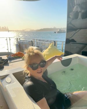 Rebel Wilson Instagram - Working really hard has meant that, coz of all the stress, I’ve gained 14kg’s (30 pounds)! It makes me feel bad about myself…it shouldn’t…but it does. I’m really proud of the work I’ve been doing on new movies and my memoir, it’s just been a LOT and I’ve lost focus on my healthy lifestyle. Anyone else going through the same thing? (Update: I woke up this morning and read all your comments - they bring a tear to my eye. Thanks everyone! 🩷)