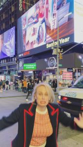 Rebel Wilson Instagram - Never gets old seeing your billboard up in Times Square 🗽 ♥️ #SeniorYear
