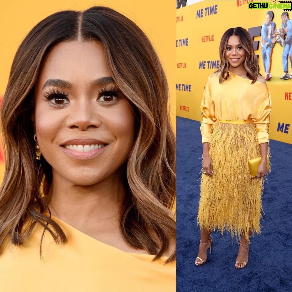 Regina Hall Instagram - Me Time!! Thank you again @edmondalison @lewinadavid @shornelll for getting me together 💛