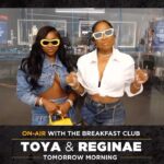Reginae Carter Instagram - 🚨 The mommy daughter duo @toyajohnson & @itsreginaecarter will be in the building tomorrow morning on #TheBreakfastClubBET discussing their new show ‘Toya & Reginae’! ➡️Set your alarms to listen in live from 6a-10a locally or on the 🆓 @iHeartRadio app ! You can catch us live at 9a on @bet 🔥