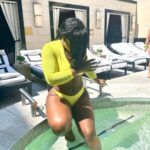 Reginae Carter Instagram - Sunshine Fine ☀️ Swimsuit @whyifitin Houston, Texas