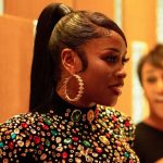 Remy Ma Instagram - Beautiful outfit for a beautiful occasion 🥰 Thank u to the amazing @BevySmith for inviting me to the most amazing dinner ever!! So many smart, talented, powerful, black women in one room💜 I learned so much; u r an inspiration Bev💋@BET Hair by @moochhair 🚺 Makeup by @koreankandy 🚺 Dress by @angelbrinks 🚺 Shoes by @iamjenniferle 🚺 Sidebar: I’m in the room where it happens #IYKYK Double Sidebar: 😁 #Reminisce #RemyMa