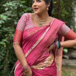 Reshma Pasupuleti Instagram - Thank you @sarvatva.chennai boutique for this amazing saree. Check their page out for the latest trending collections. ❤️