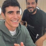 Reynaldo Gianecchini Instagram - Qdo a tropa toda vai cuidar da juba na @oessehair . Valew @willcunhabr 😉😜👊🏻 @tatizeitunlian @carolzeitunlian_ São Paulo, Brazil