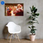 Ric Flair Instagram - The perfect poster print to hang on your wall this holiday season! Check out the “Naughty Flair” Christmas art poster at RicFlairShop.com!