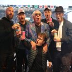 Ric Flair Instagram - Wooooo! Energy Night at @bluejacketsnhl 🏒 Huge W! WOOOOO! ⚡️ // Thanks for crashing the party! @rosssmith @johnlferguson 🔥 Nationwide Arena