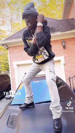 Rich Homie Quan Instagram - " Bye bye to the old Quan ✌🏿, you gone have to miss him “ Follow me on TikTok : Richhomiequanofficial #richhomiequan #Newmusicotw #rhq 🎥: @rich.Nik