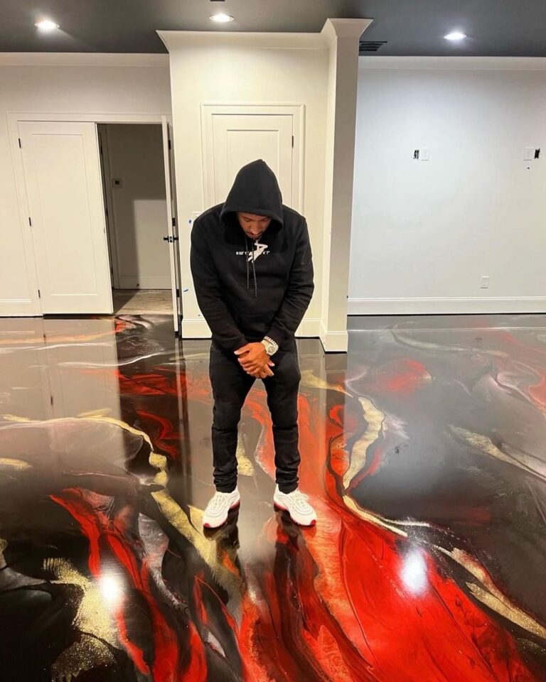 Rich Homie Quan Instagram - Aye these young niggas hard with the floors, and they teach too and the fact they doing sum different is pretty dope. @dsdpaintings