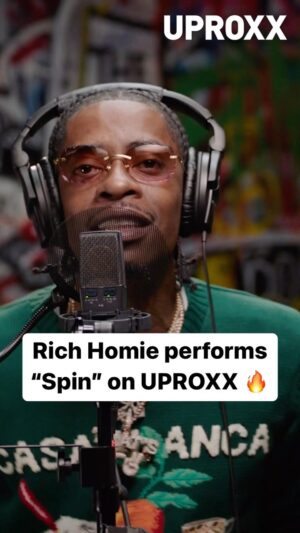 Rich Homie Quan Instagram - Who else you know can sip tea ☕️ during a song and still make it sound good?! @RichHomieQuan performs “Spin” on #UPROXXSessions 🔥 

#richhomiequan