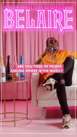 Rich Homie Quan Instagram - Get into the latest Belaire It Out with @richhomiequan - pinkies up🥂🍾