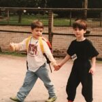 Richard Harmon Instagram - We’ve come a long way from the first day of pre school, brother. Getting to work on this show with my best friend was the opportunity of a lifetime for me. To see that little kid grow into the kind, passionate leader and collaborator you were for all of us.. to say I’m proud of you doesn’t even begin to cover it. You should be so proud of the show you put out to the world. Was a dream come true to be a part of it. I love you. Let’s do it again. #Fakes And to those who haven’t checked it out yet, do so! @netflix 🌎 @cbcgem 🇨🇦 Vancouver, British Columbia
