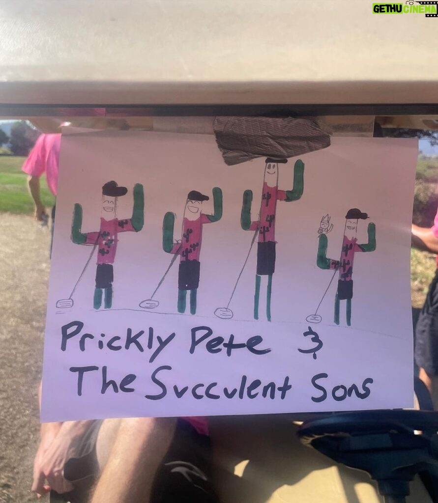 Richard Harmon Instagram - Prickly Pete and The Succulent Sons put in work today to the tune of a second place finish. Most importantly supported a great cause in @vanfoodbank. Go check them out. They are doing some unbelievable work to keep our fellow Vancouverites fed. Golden Eagle Golf Club