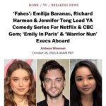 Richard Harmon Instagram - This one’s been a dream thus far, working with old and new friends alike. A special shout out to the Bandits themselves, @emilijabaranac & @_jentong.