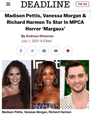Richard Harmon Instagram - This one is going to be a riot! Couldn’t be more thrilled to work with this group that’s being put together by @stevencmiller.