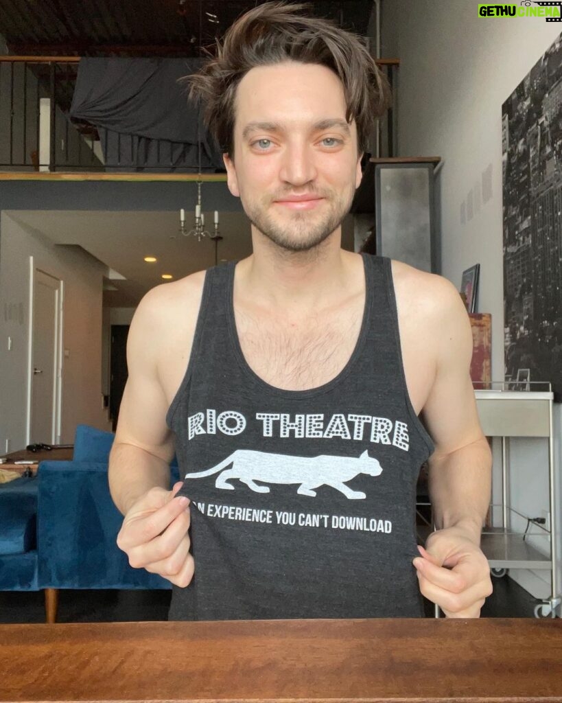 Richard Harmon Instagram - 2 of my favorite things are coming together! @riotheatre and sports! Get over to the Rio for a grand sporting experience. Help sports get the arts back to where they belong. #gobills Vancouver, British Columbia