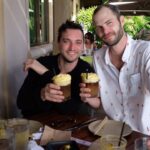 Richard Harmon Instagram - Old buds. New tricks. @michaelmctavish 📷 @rhiannonmfish Monkeypod Kitchen by Merriman Wailea