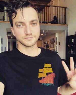 Richard Harmon Instagram - I'm standing with the incomparable @SachinSahel to launch the @ShipsAlliance, dedicated to fandom positivity and kindness. Proceeds from this shirt will benefit @theofficialstompoutbullying on their mission to fight bullying. Get yours here: @shopstands