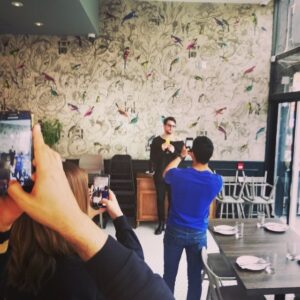 Richard Harmon Instagram - You can’t Instagram bird walls like we do. I am the only bird of Instagram. #birdsofinstagram #venusandthemimosa