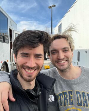 Richard Harmon Instagram - We’ve come a long way from the first day of pre school, brother. Getting to work on this show with my best friend was the opportunity of a lifetime for me. To see that little kid grow into the kind, passionate leader and collaborator you were for all of us.. to say I’m proud of you doesn’t even begin to cover it. You should be so proud of the show you put out to the world. Was a dream come true to be a part of it. I love you. Let’s do it again. #Fakes

And to those who haven’t checked it out yet, do so! 

@netflix 🌎 
@cbcgem 🇨🇦