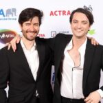 Richard Harmon Instagram - Thank you to the @ubcp_actra awards for a fantastic night and congratulations to the winners and all the other nominees. Also thanks to my brother @davidturkolol for being my date.