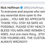 Rick Hoffman Instagram - #thankyou