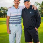 Rickie Fowler Instagram – Had a blast with Pops on set for this one. #TourResponse
