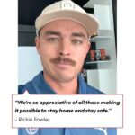 Rickie Fowler Instagram - Doing the right things with the right people #EveryoneKnowsAHero @rocketmortgage