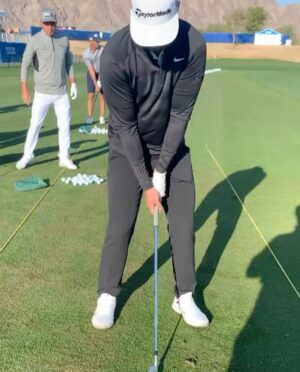 Rickie Fowler Instagram - Lets go partner @matthew_wolff5 !! 5/17 we tee it up against @rorymcilroy and @djohnsonpga in a 2 on 2 skins game at Seminole...we are synced up and ready to roll to benefit Covid-19 relief efforts!! Link in bio for more info and ways to watch the live action