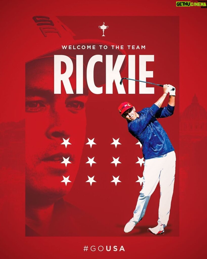 Rickie Fowler Instagram - Welcome to the team, @rickiefowler 👊