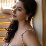 Ridheema Tiwari Instagram - Saturday mood activated 😜 📸 : @shutterjuicestudio #instamood #weekendvibes #ridhiematiwari #floraldress CrayCraft