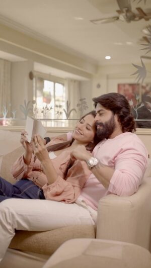 Ridheema Tiwari Instagram - #ad 

“This Valentines Stepping back into the moment that changed everything, surrounded by the vibrant hues and intricate designs of Ethnix by Raymond 🌈💑 From a cherished memory to a present-day adventure, we recreated the magic of our engagement day. With each outfit more stunning than the last, it was like saying ‘YES’ all over again. Here’s to love, laughter, and a lifetime of saying yes to each other, in style and in spirit.

#sathsajengetohkhoobjachengey 
#ethnixbyraymond #valentinesday 
#saathsaathsajna #paidpartnership
