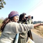 Ridheema Tiwari Instagram – Adventures await 🤠

With @jaskaransinghgandhi 🫶
@thegoldentusk 
Managed by : @matsya_media 
PR : @pr365_pr 
📸 : @sardarji_preetwalia 

#thegoldentusk #neveradullmoment #ridhiematiwari #jimcorbett #intothewild #junglesafari #jaskaransinghgandhi The Golden Tusk, Jim Corbett National Park