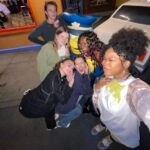 Riele Downs Instagram - boo 🧟‍♀️ screams of both terror and joy with some of my favorite people !!! @horrornights #universalhhn