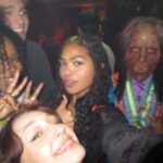 Riele Downs Instagram - boo 🧟‍♀️ screams of both terror and joy with some of my favorite people !!! @horrornights #universalhhn
