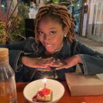 Riele Downs Instagram – i don’t necessarily love getting older, but i sure do love cake :)