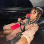 Riele Downs Instagram - beautiful evening 💃🏾📜 @netflix