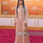 Riele Downs Instagram - beautiful evening 💃🏾📜 @netflix