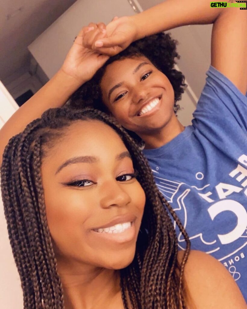 Riele Downs Instagram - my best friend in the whole world quite literally since the moment i was born 🥳 @reiyadowns i’m eternally grateful for our constant enlightening conversations, frequent impromptu dance parties, and that i get to witness your hilarity, brilliance, kindness, dedication, etc. on a daily basis! but mostly, i’m grateful simply to be able to call you my sister. 👯‍♀️ HAPPY 21ST ♥️