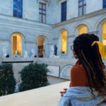 Riele Downs Instagram - food for thought Musée du Louvre