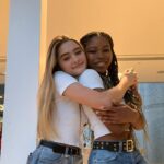 Riele Downs Instagram - HAPPY 18TH to the baddest! @lizzy_greene 🐎💃🏾🎂 you’re literally one of the best people i know and i’m so grateful to i get to call you my friend. muahahaa now ur stuck in adulthood with me - welcome mate 😈 fr tho, you’re my homie for life. love you ♥️