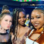Riele Downs Instagram - celebrated my lil sis’ 16th bday yesterday with her yesterday - check out her first ever livestream singing performance + q&a at 2pm today 🧚🏾♥️ Los Angeles, California