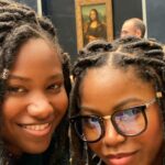 Riele Downs Instagram – food for thought Musée du Louvre